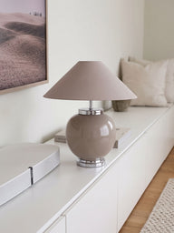 Meis El Yapımı Seramik Abajur-Abajur-Pinot Interior-lacivert-NowShopFun