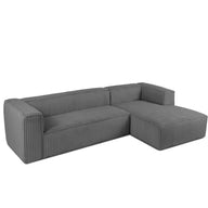 Melodi̇ Sağ Uzanmali Köşe Koltuk-Hoom Concept-yesil-NowShopFun