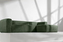 Melodi̇ Sağ Uzanmali Köşe Koltuk-Hoom Concept-yesil-NowShopFun