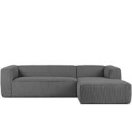 Melodi̇ Sağ Uzanmali Köşe Koltuk-Hoom Concept-antrasıt-NowShopFun