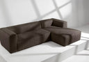 Melodi̇ Sağ Uzanmali Köşe Koltuk-Hoom Concept-kahve-NowShopFun