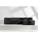 Melodi̇ Sağ Uzanmali Köşe Koltuk-Hoom Concept-siyah-NowShopFun