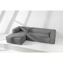 Melodi̇ Sol Uzanmali Köşe Koltuk-Hoom Concept-antrasıt-NowShopFun