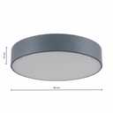 Mels Plafonyer - 40 cm-Plafonyer-Lumiana-Zeytin Yeşili-NowShopFun