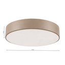 Mels Plafonyer - 40 cm-Plafonyer-Lumiana-Zeytin Yeşili-NowShopFun