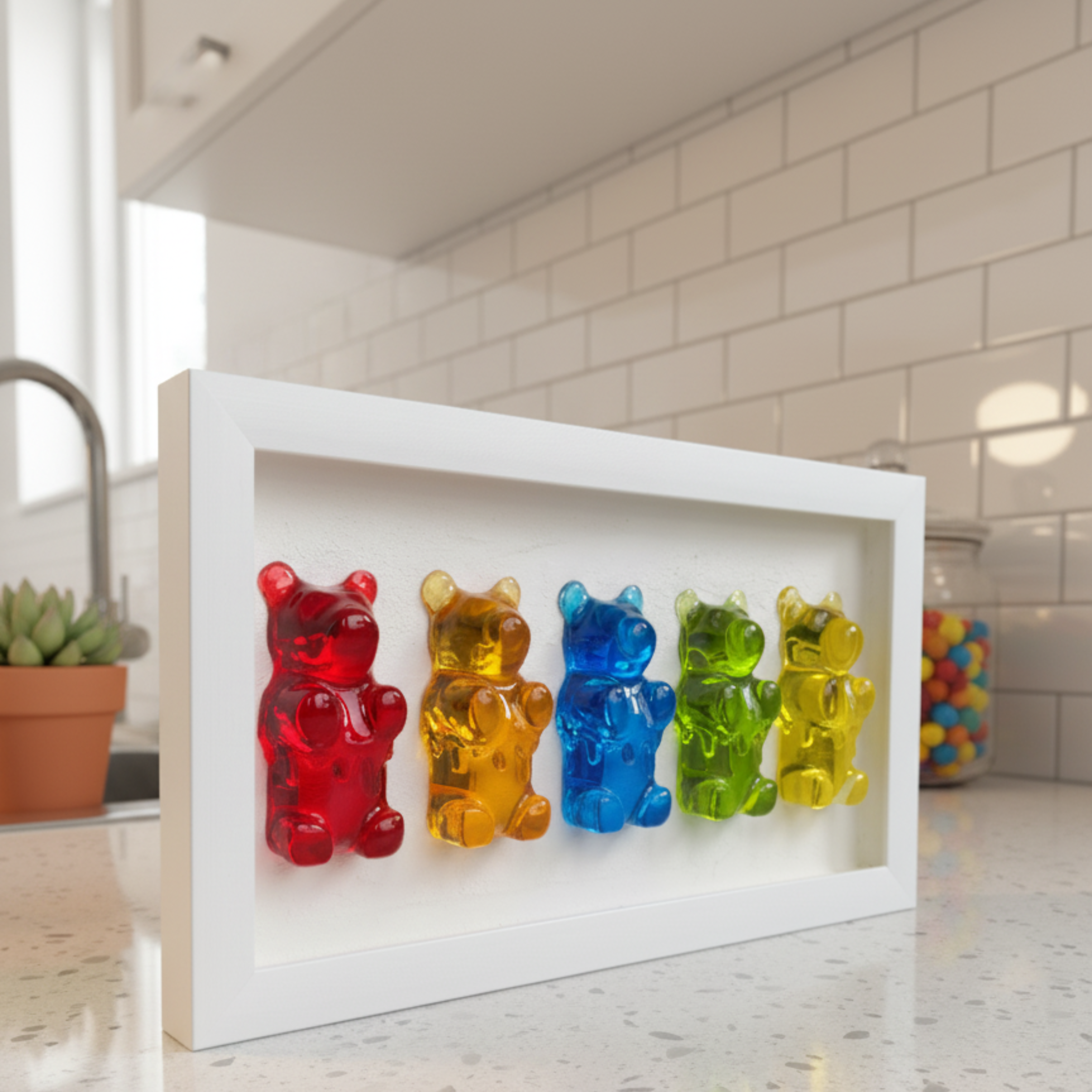 Melted Rainbow Tablo