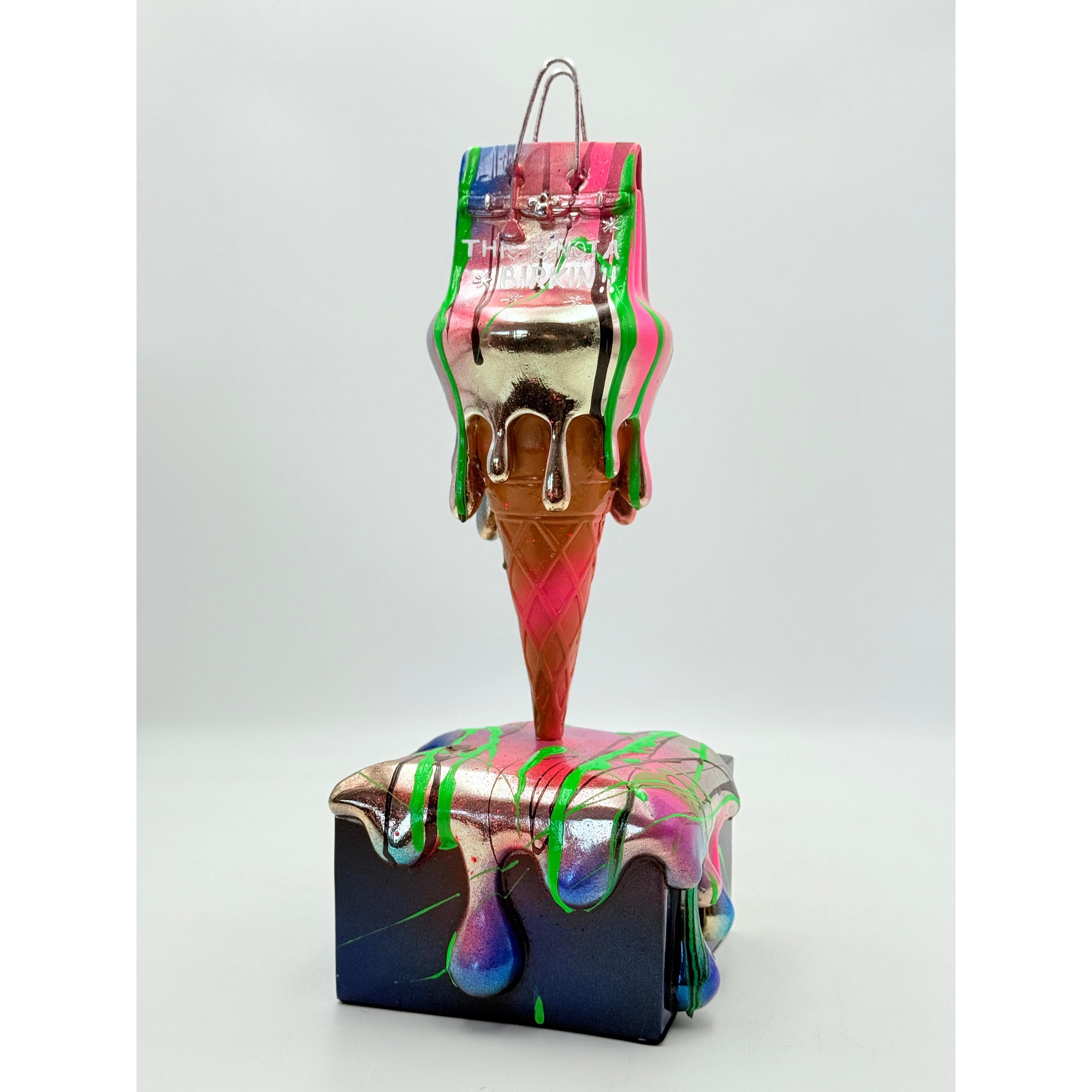 Melty Bag – Neon Drip Özel Tasarım Heykel