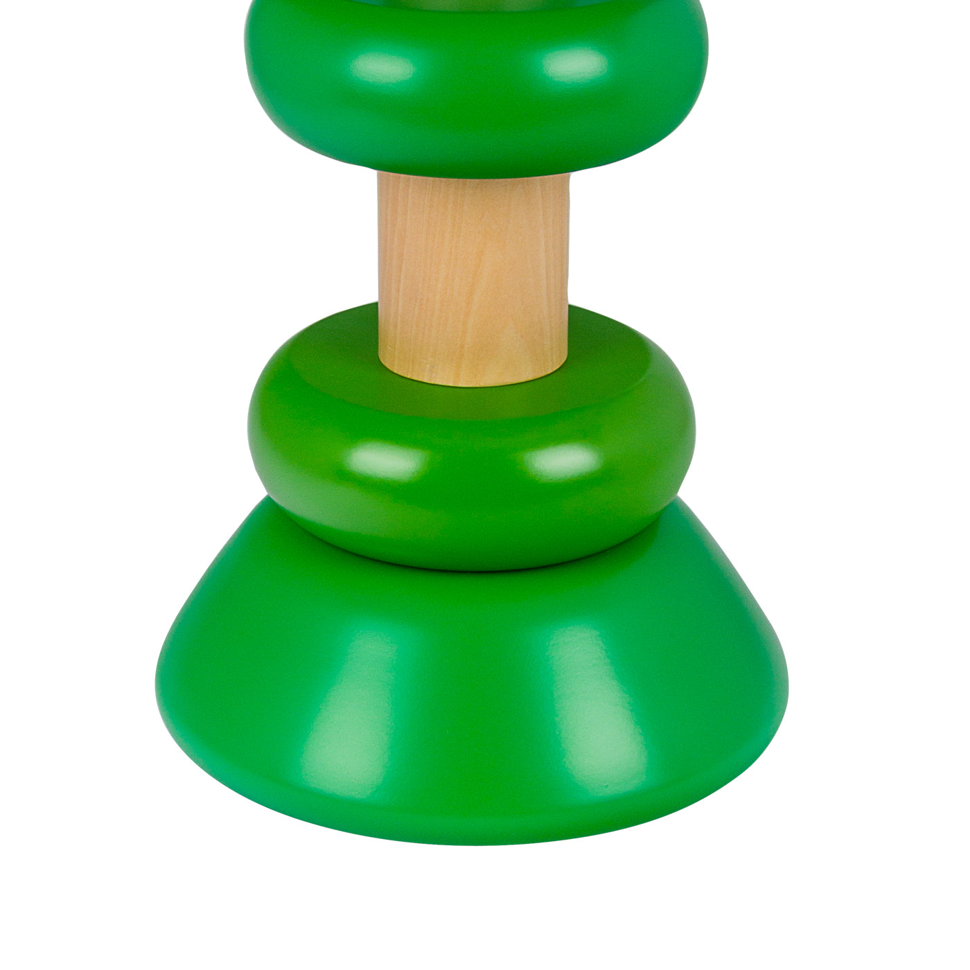 Memphis Ahşap Ve Renkli Yan Sehpa