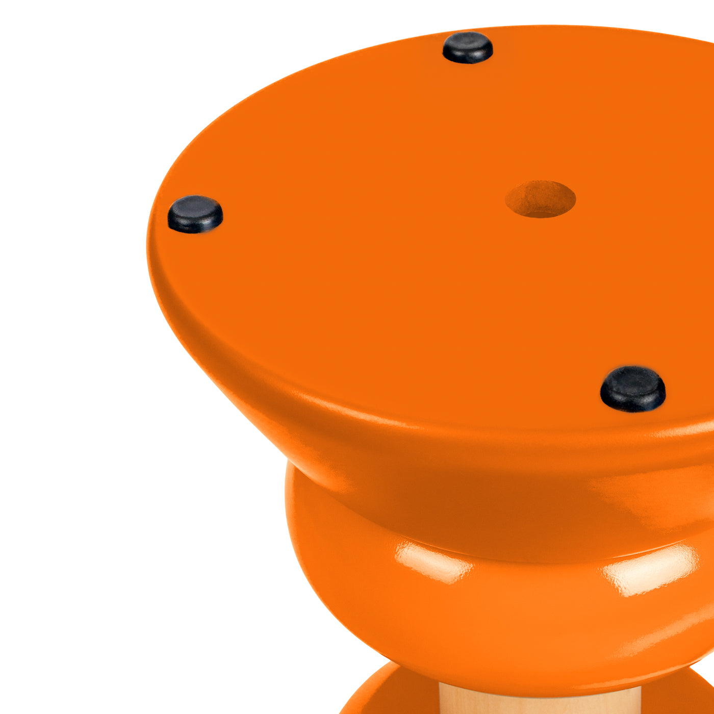 Memphis Ahşap Ve Renkli Yan Sehpa