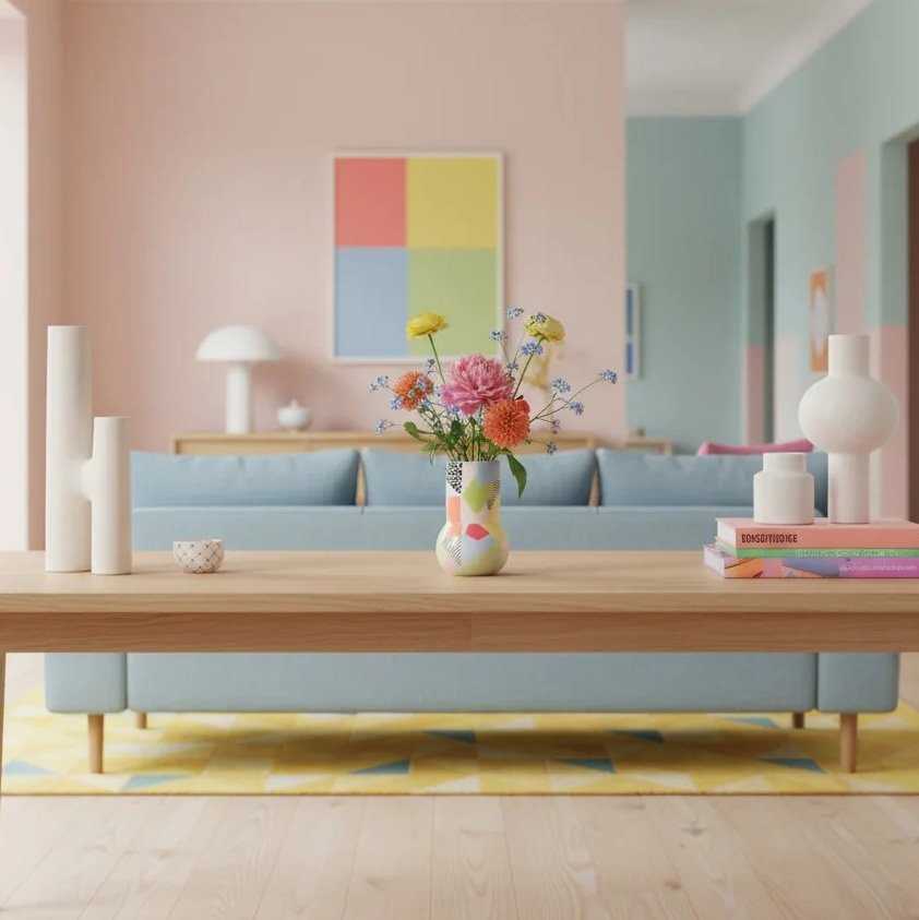 Memphis Seramik Vazo