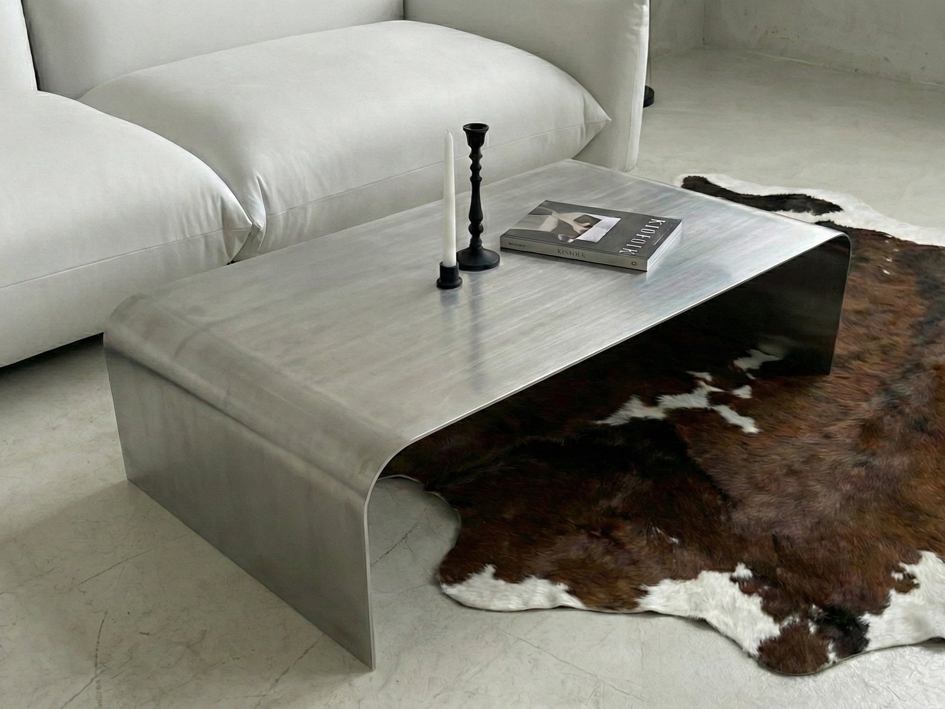 Mensa Paslanmaz Çelik Orta Sehpa-Orta Sehpa-Atolye Do-NowShopFun