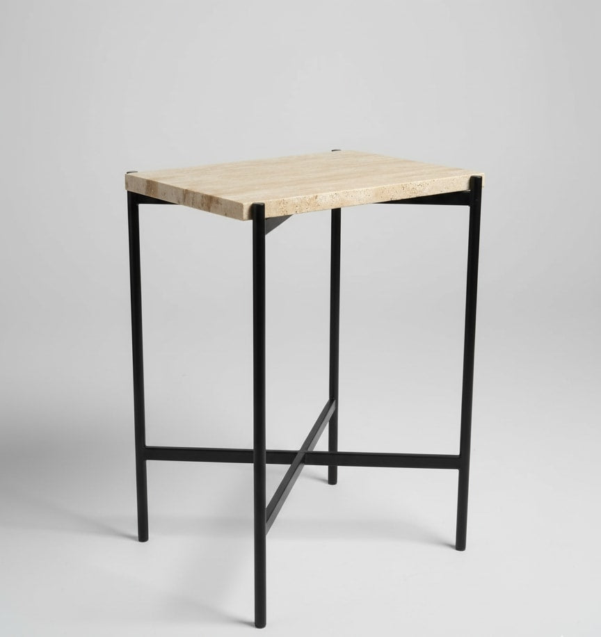 Mera Traverten Yan Sehpa