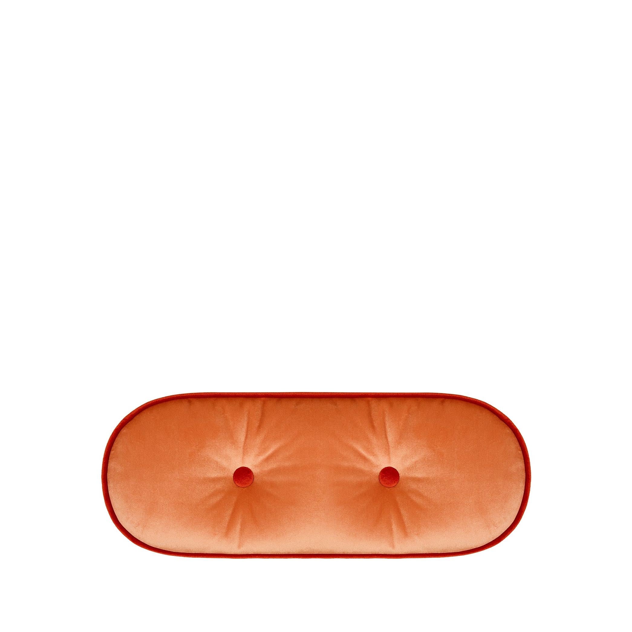 Mercan Kadife Kırlent Oval-Yastık & Kırlent-ALPAQ STUDIO-NowShopFun