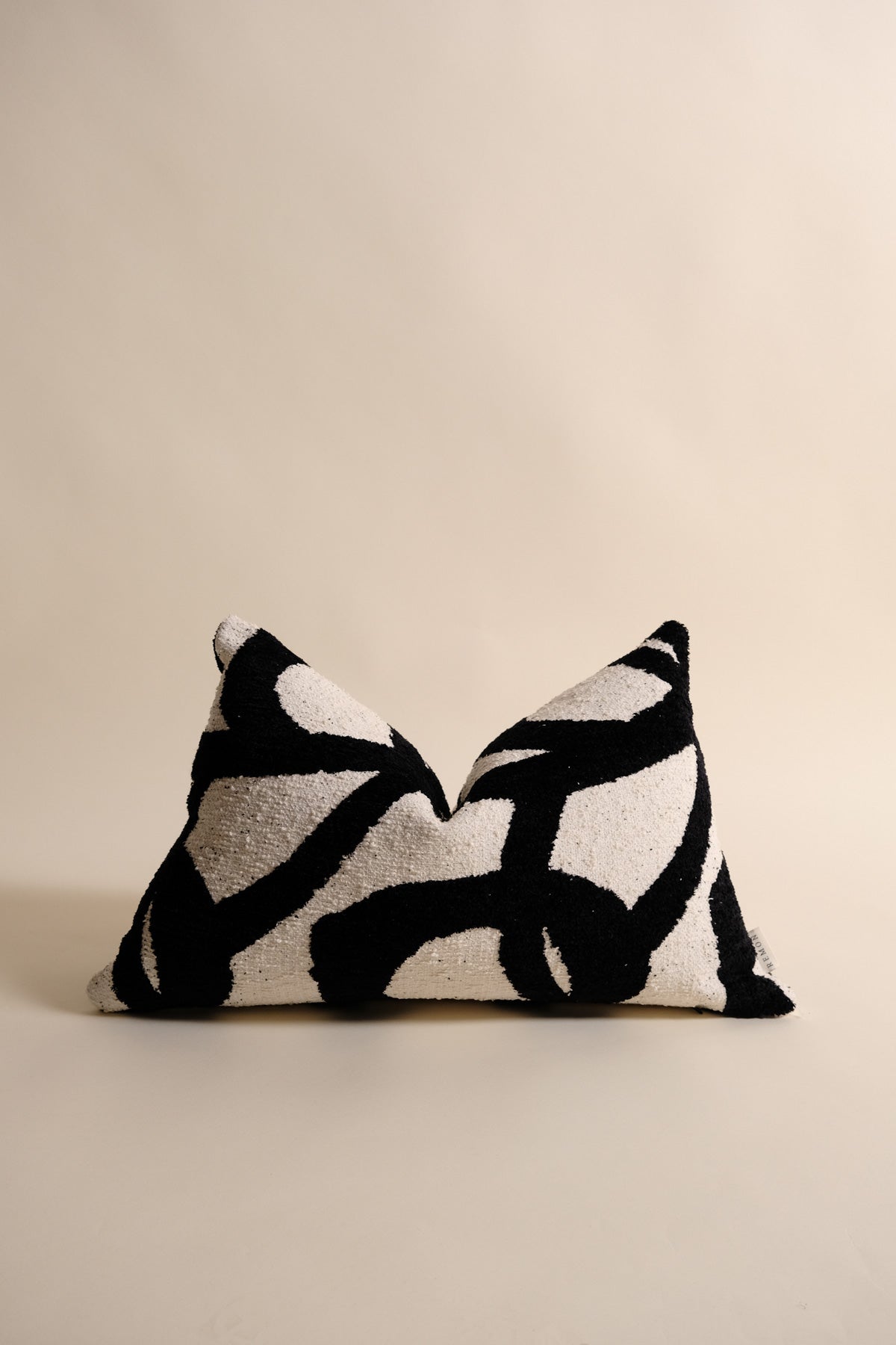 Merlin Kuş Tüyü Kırlent - Siyah Beyaz-R E M O N-40x60-NowShopFun