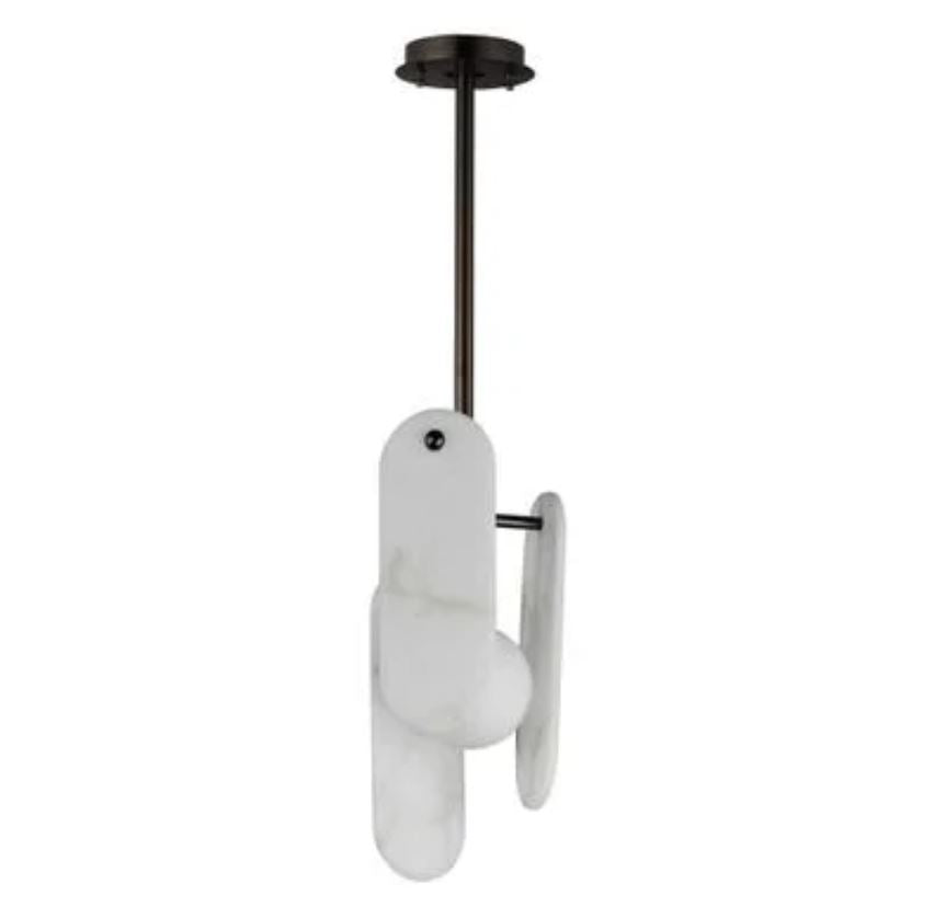 Mermer Camlı Sarkıt Avize