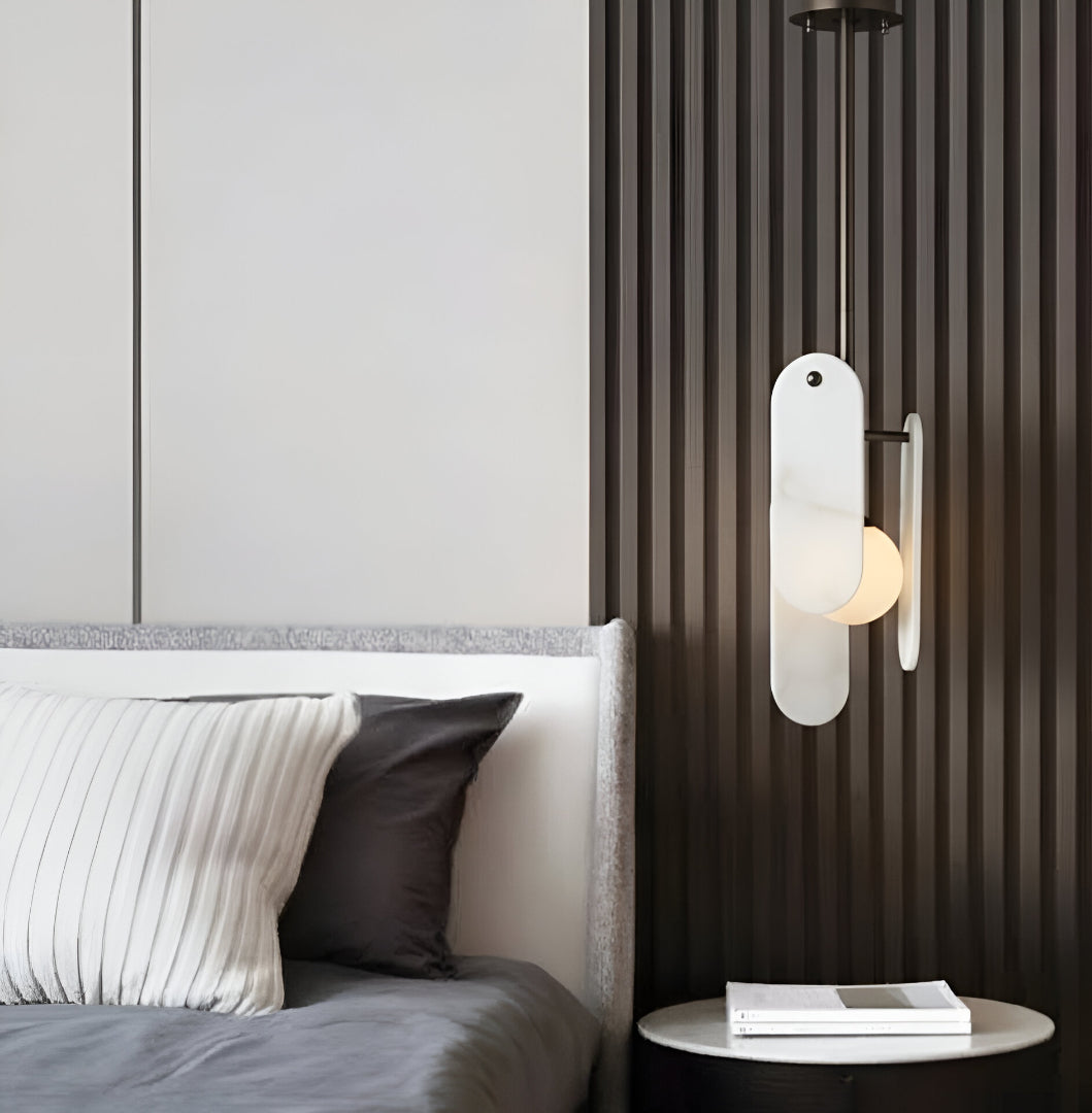 Mermer Camlı Sarkıt Avize