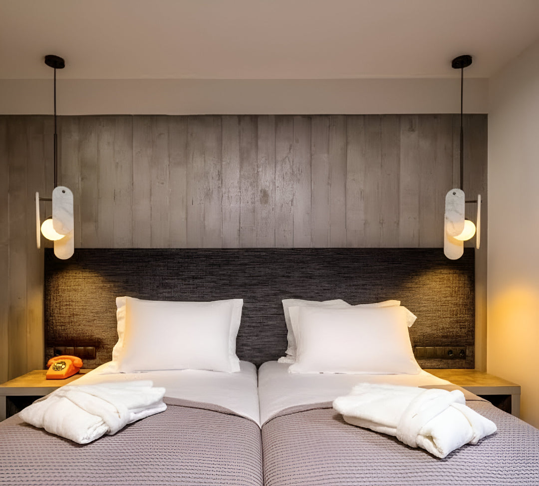 Mermer Camlı Sarkıt Avize