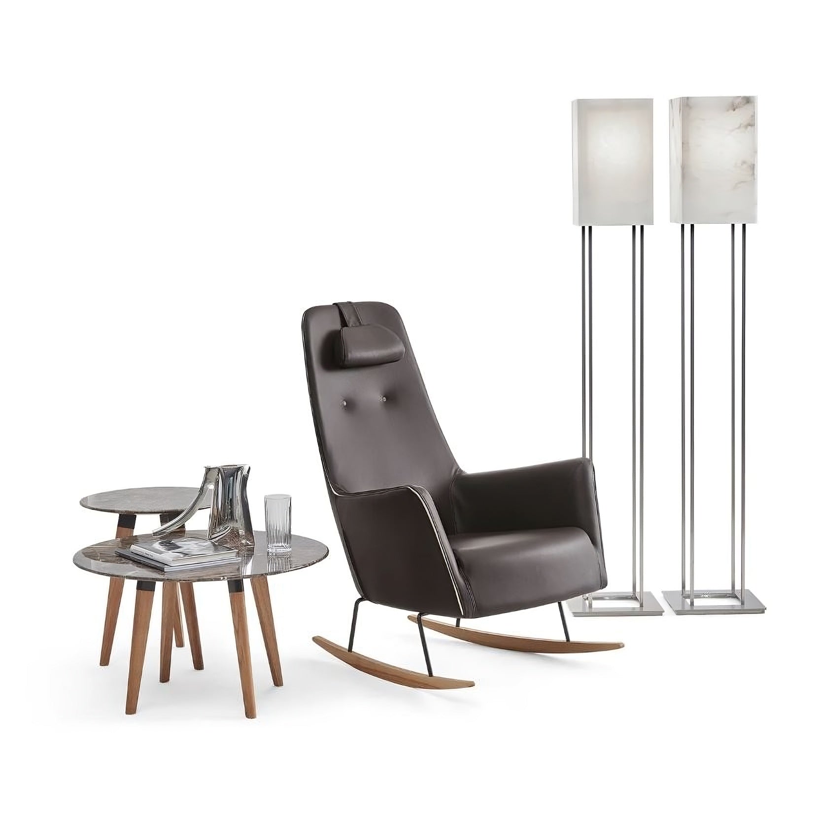 Mermer Cubic Lambader-Lambader-Tarz Aydınlatma-NowShopFun