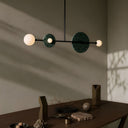 Mermer Opal Camlı Avize