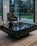 Mermer Orta Sehpa Alexander Black