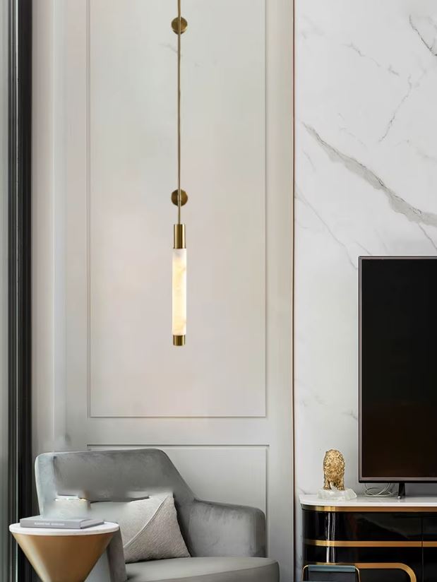 Mermer Silindir Tasarım Aplik