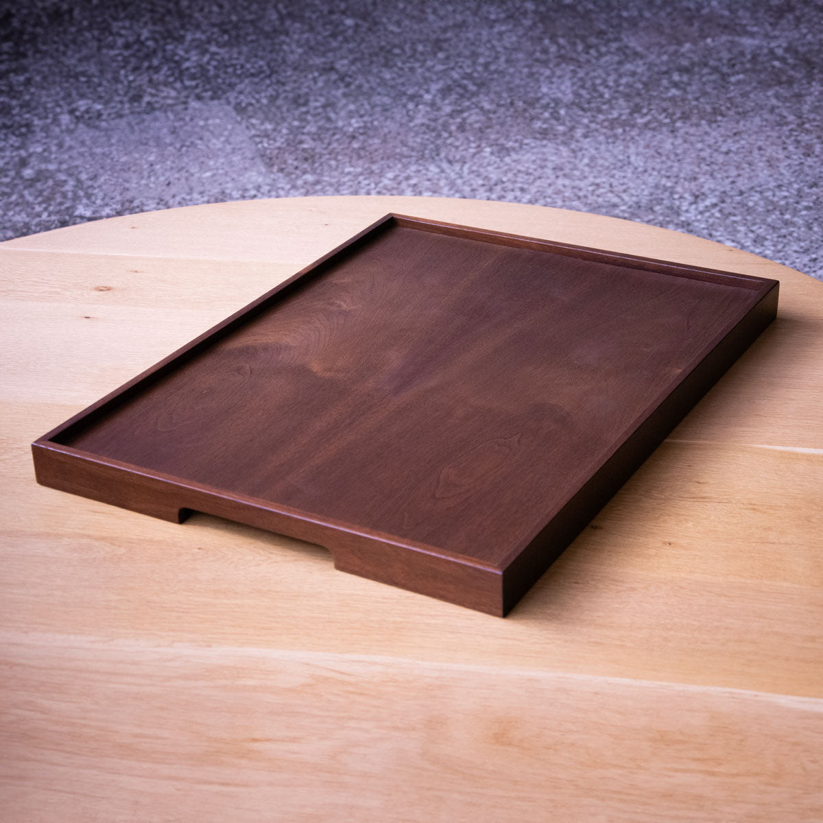 Meşe Sunum Tepsisi – Edge Serisi, Dikdörtgen