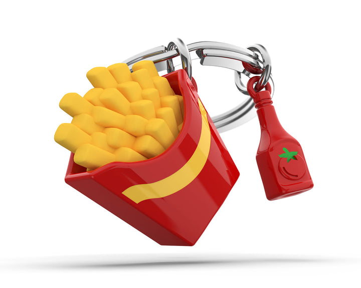 Metalmorphose French Fries ve Ketçap Anahtarlık-Anahtarlık-Metalmorphose-NowShopFun