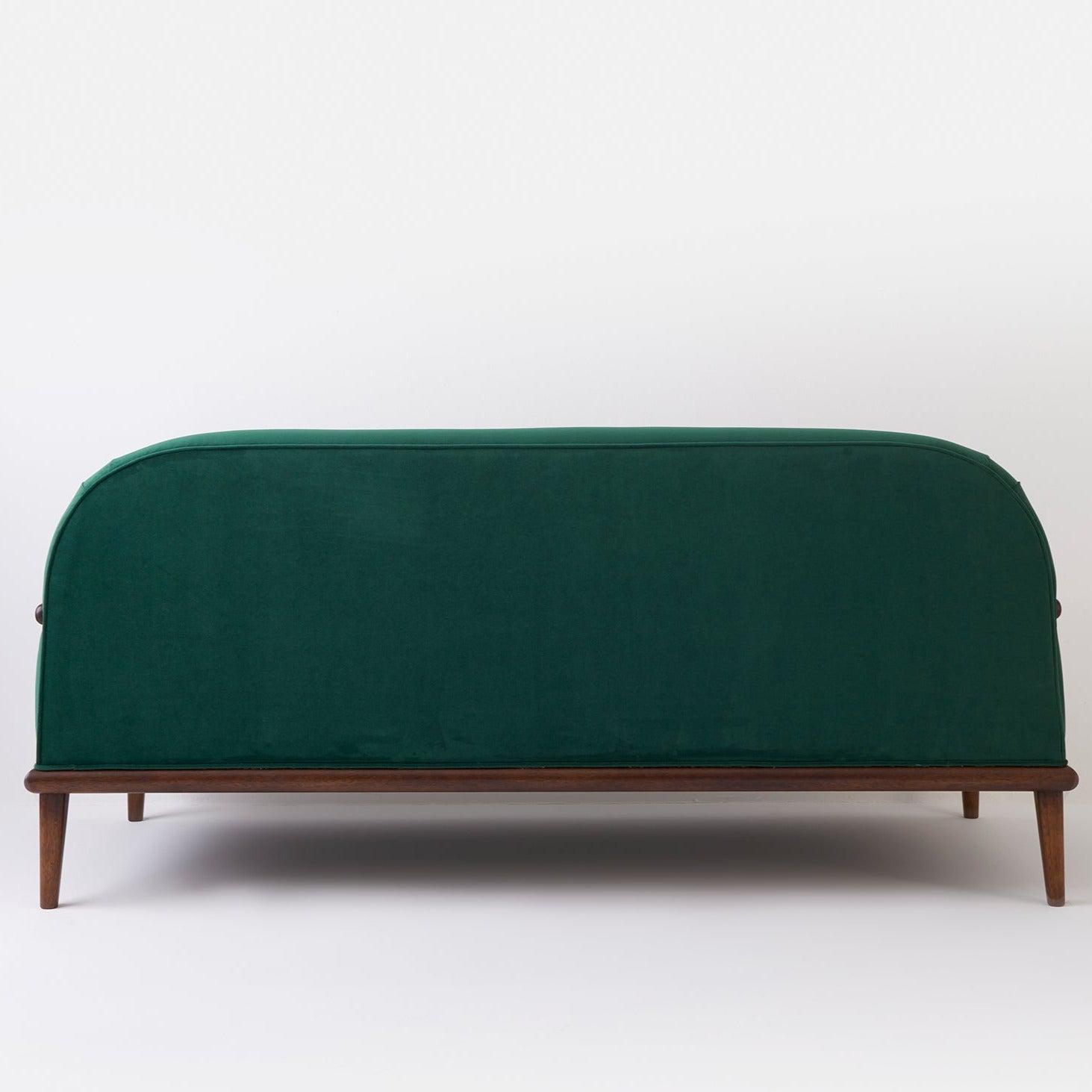 Midori Yeşil Kadife Kanepe