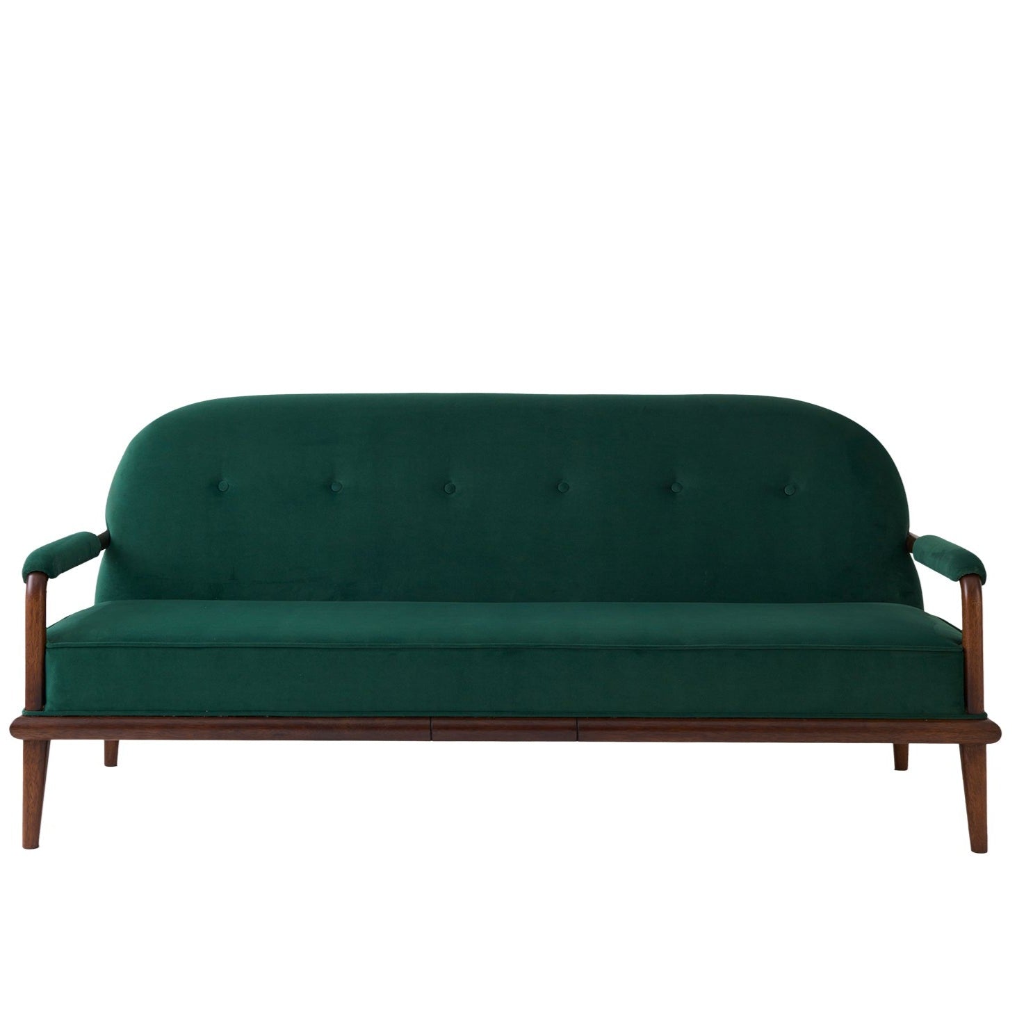 Midori Yeşil Kadife Kanepe