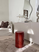 Milan El Yapımı Seramik Yan Sehpa Kiremit-Sehpa-Pinot Interior-NowShopFun
