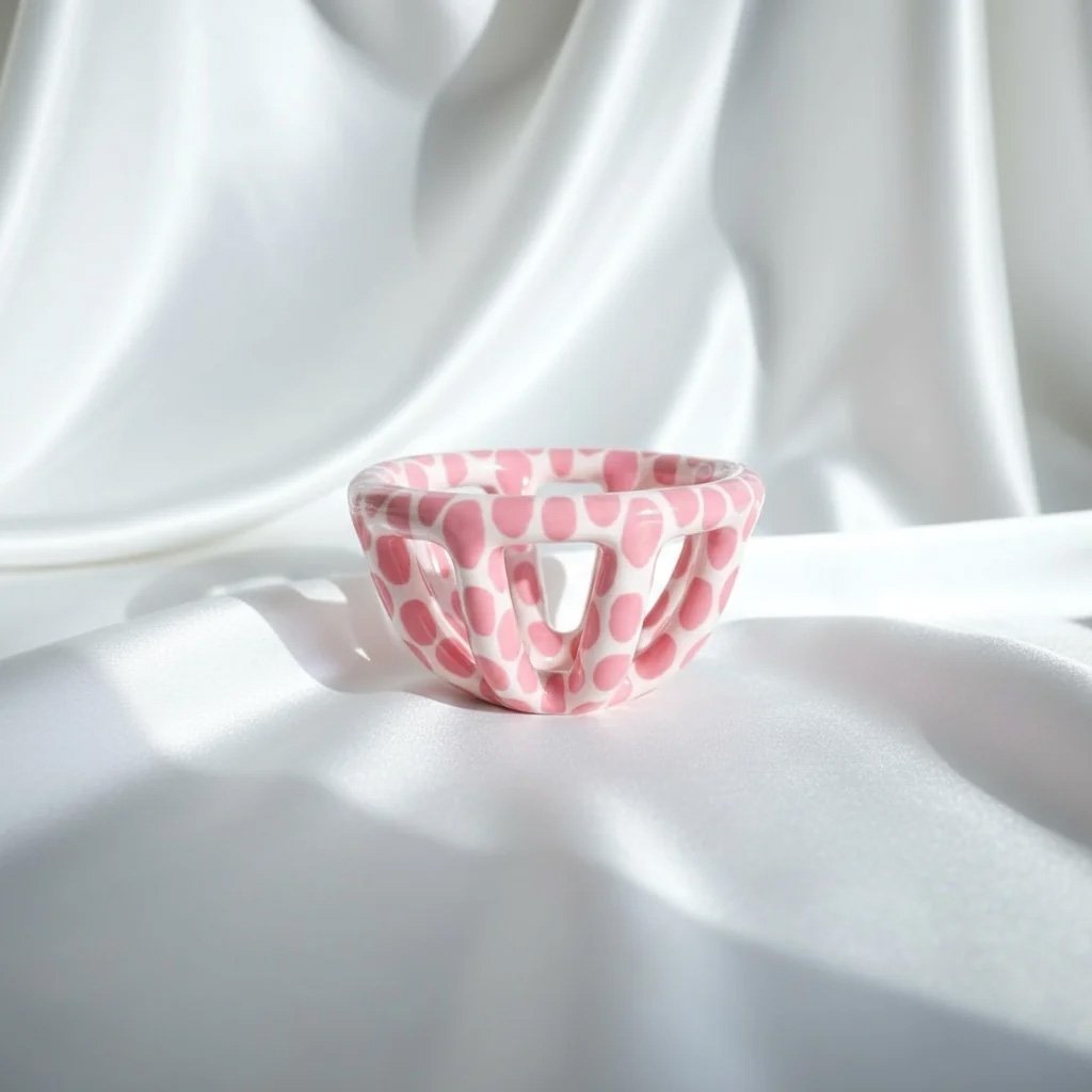 Mini Benekli Seramik Sepetler