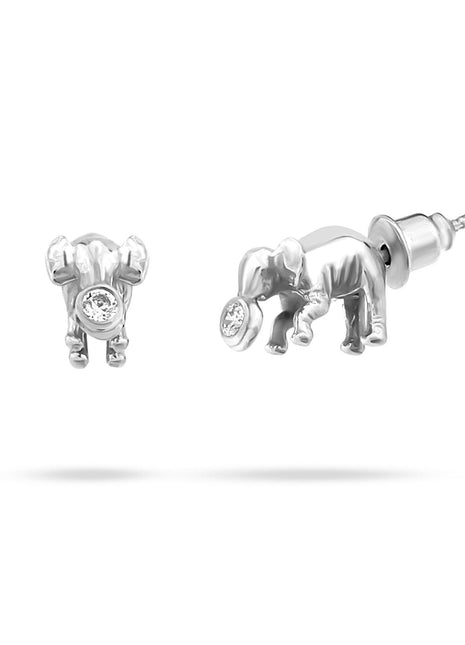 Mini Elephantes Küpe-Küpe-Pia Yuli-Beyaz-NowShopFun