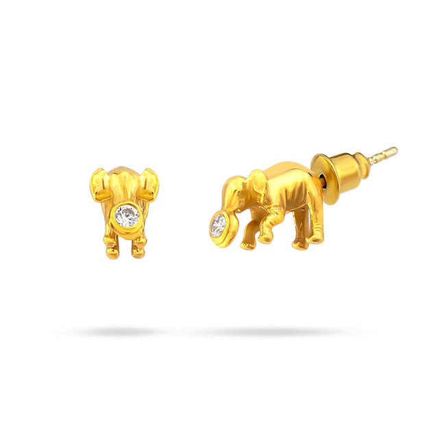 Mini Elephantes Küpe-Küpe-Pia Yuli-Sarı-NowShopFun