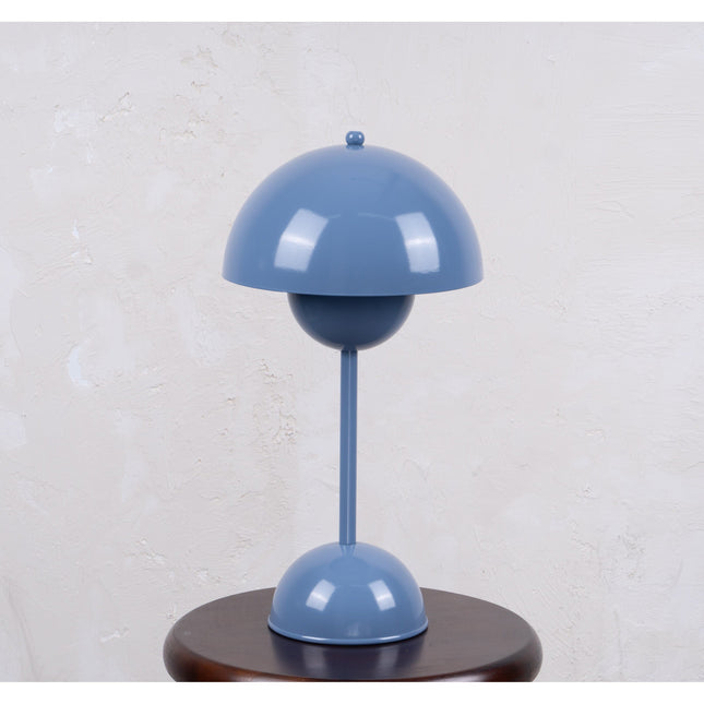 Mini Glintz Masa Lambası-Masa Lambası-OBJEXOM-Açık Mavi Parlak-NowShopFun