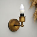Mini Glow Eskitme Gold Duvar Apliği