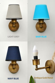Mini Glow Eskitme Gold Duvar Apliği-Aplik-Levaillant-Açık Gri-NowShopFun