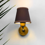 Mini Glow Eskitme Gold Sutaşı İşlemeli Duvar Apliği-Aplik-Levaillant-Kapuçino-NowShopFun