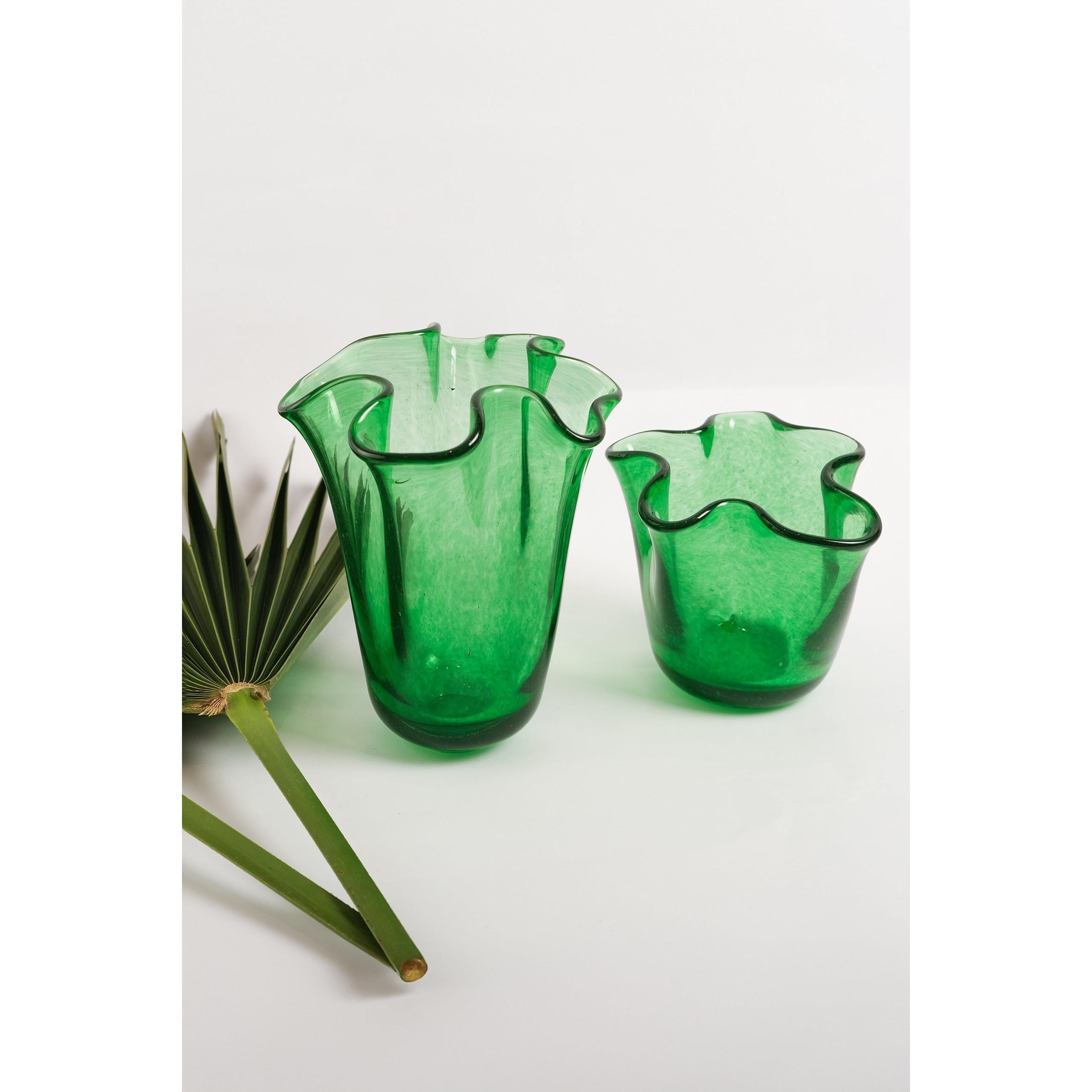 Mini Green Zinnia Vazo