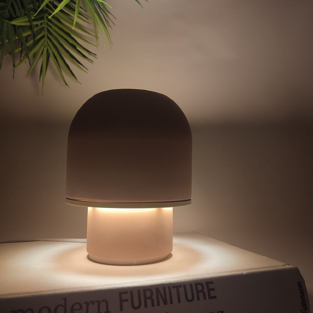 Mini Pink & Mint Mantar Abajur