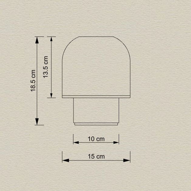 Mini Pink & Mint Mantar Abajur