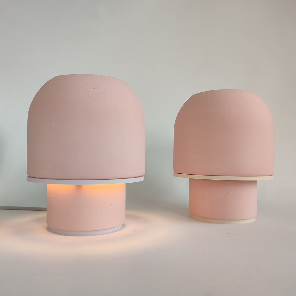 Mini Pink & Mint Mantar Abajur