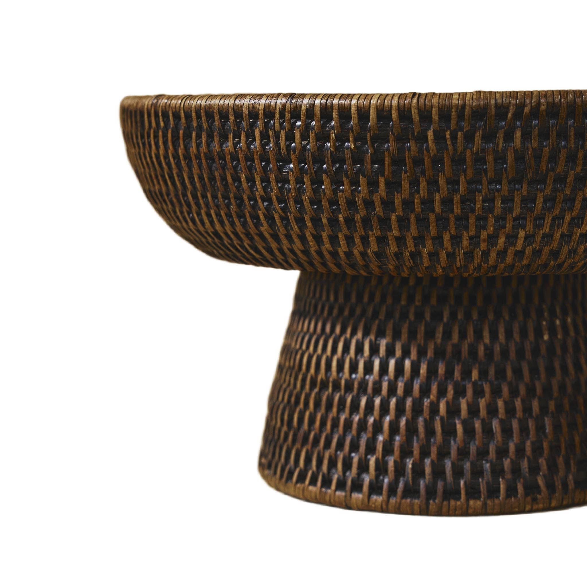 Minimal Rattan Meyve Kasesi