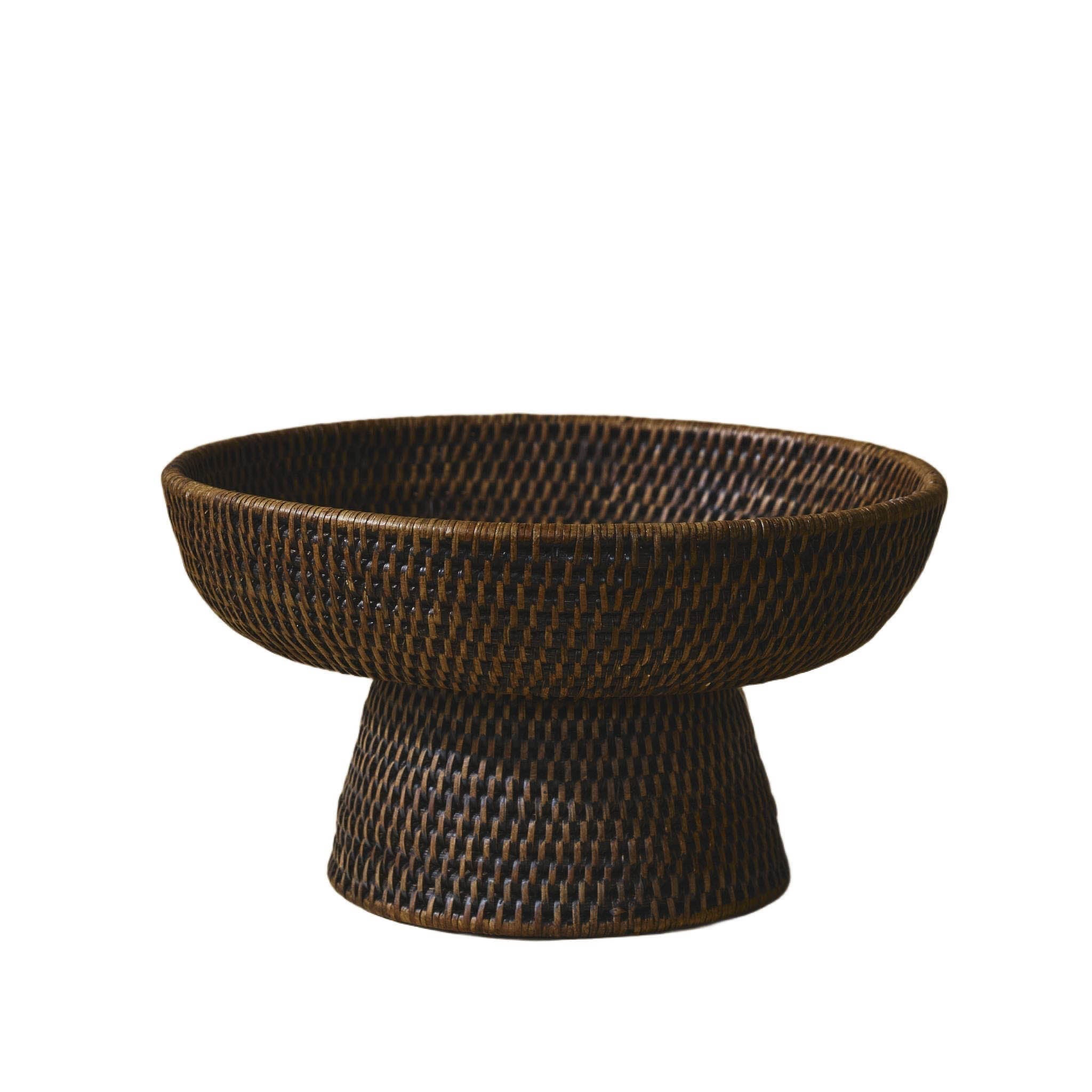 Minimal Rattan Meyve Kasesi