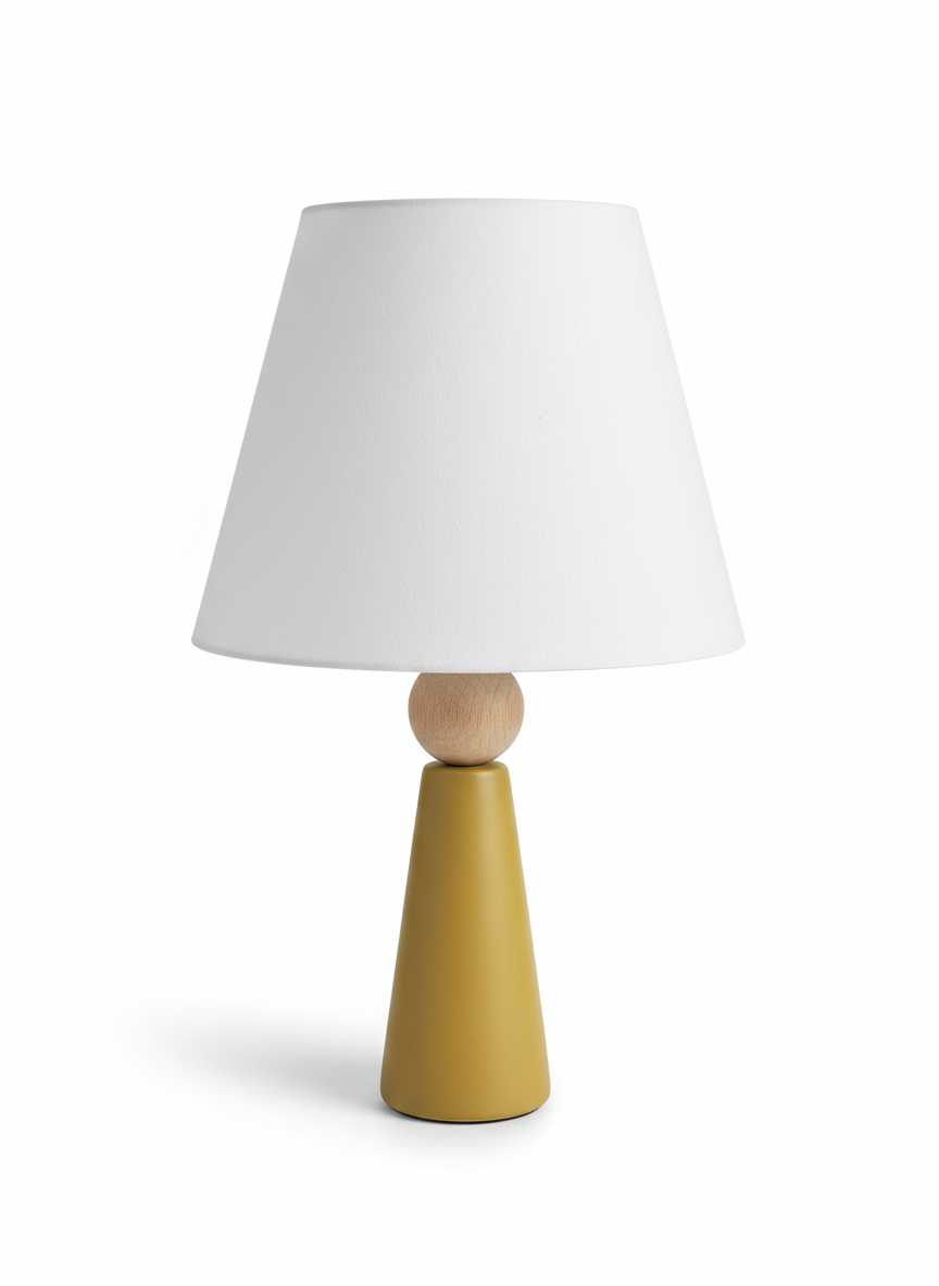 Minoa Masa Lambası-Hardal-MASA LAMBASI-Lumiana-Siyah-NowShopFun