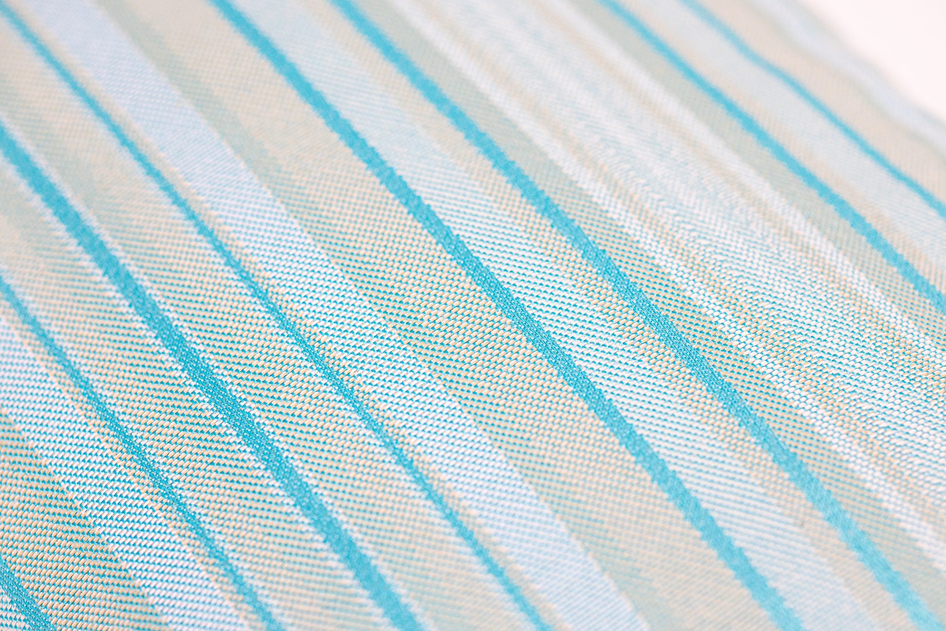 Mint Çizgili Outdoor Kırlent