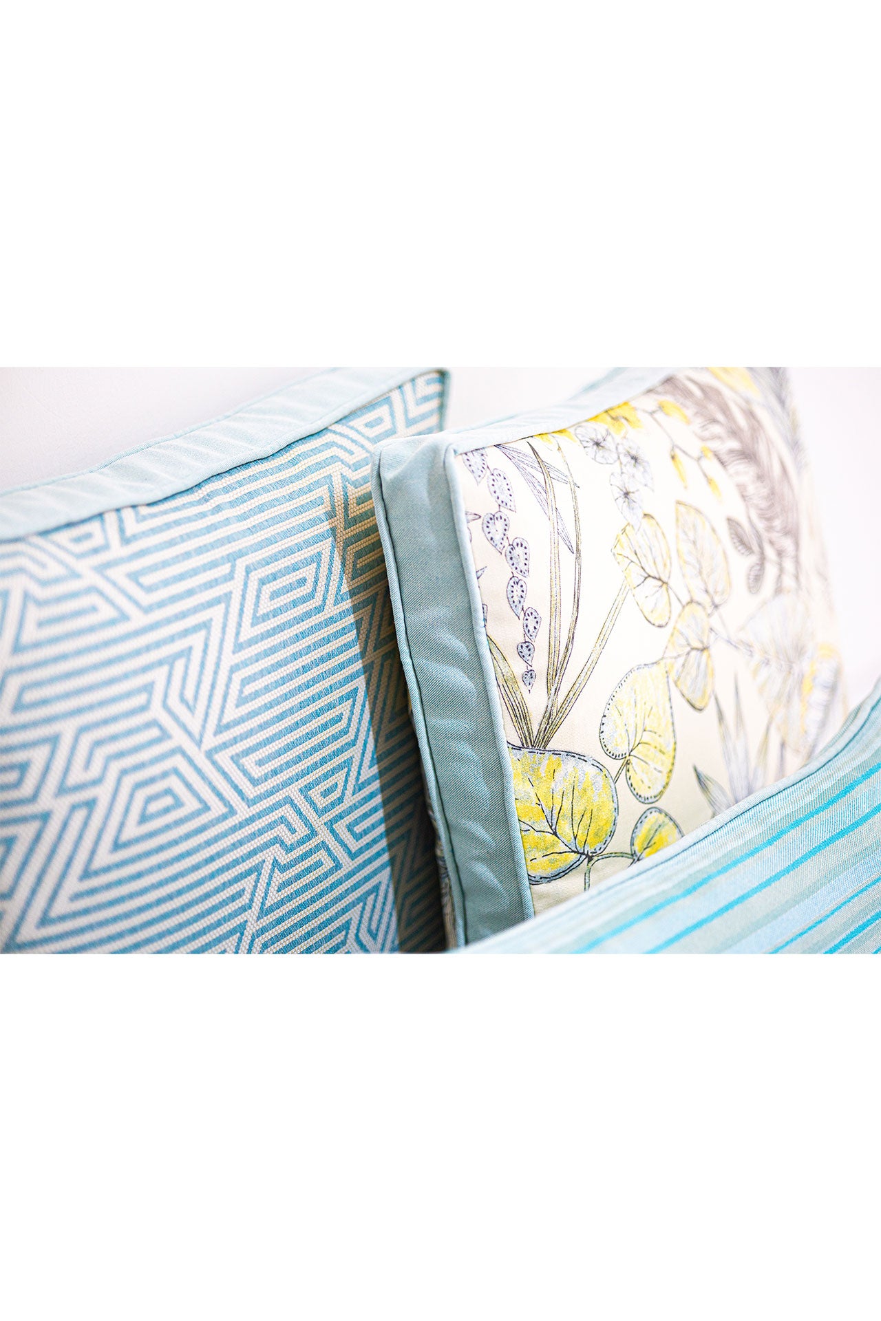 Mint Outdoor 3'lü Kırlent Seti