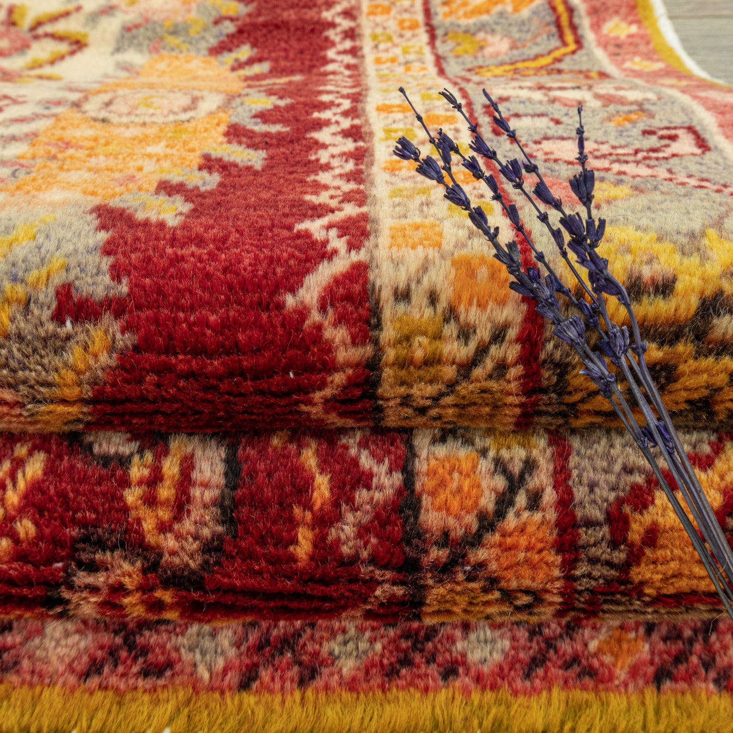 Miraz Kırmızı El Dokuma Güney Yolluk 99x379 cm-Kilim & Halı-Soho Antiq-NowShopFun