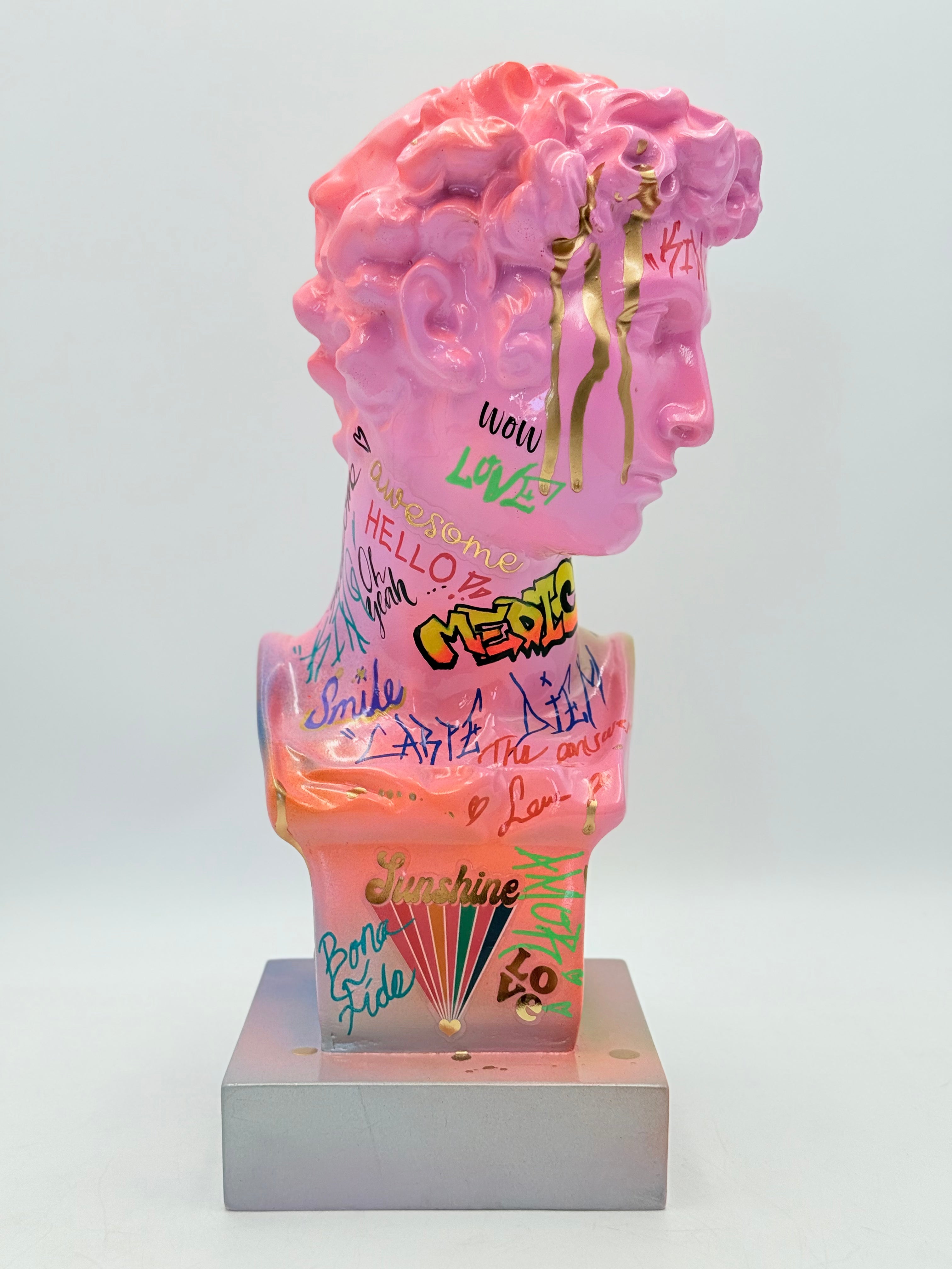 Mixed Media Art Tasarım Giuliano De’ Medici Heykeli