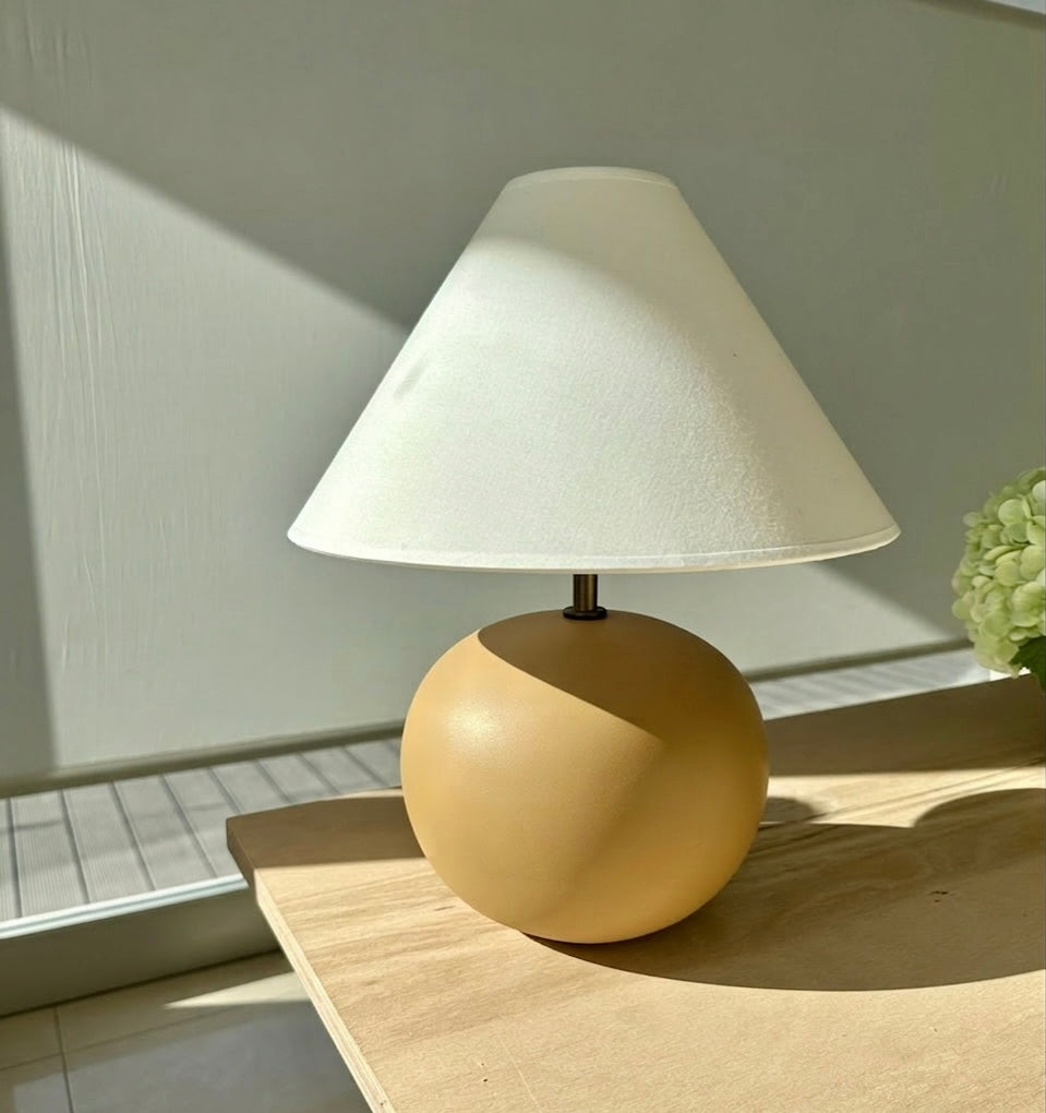 Mocca Açık Kahve Masa Lambası-Masa Lambası-Palma Riva-NowShopFun