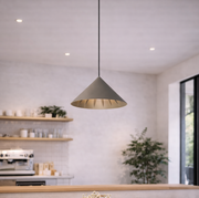 Modern Aydınlatma Sarkıt Tekli Gri